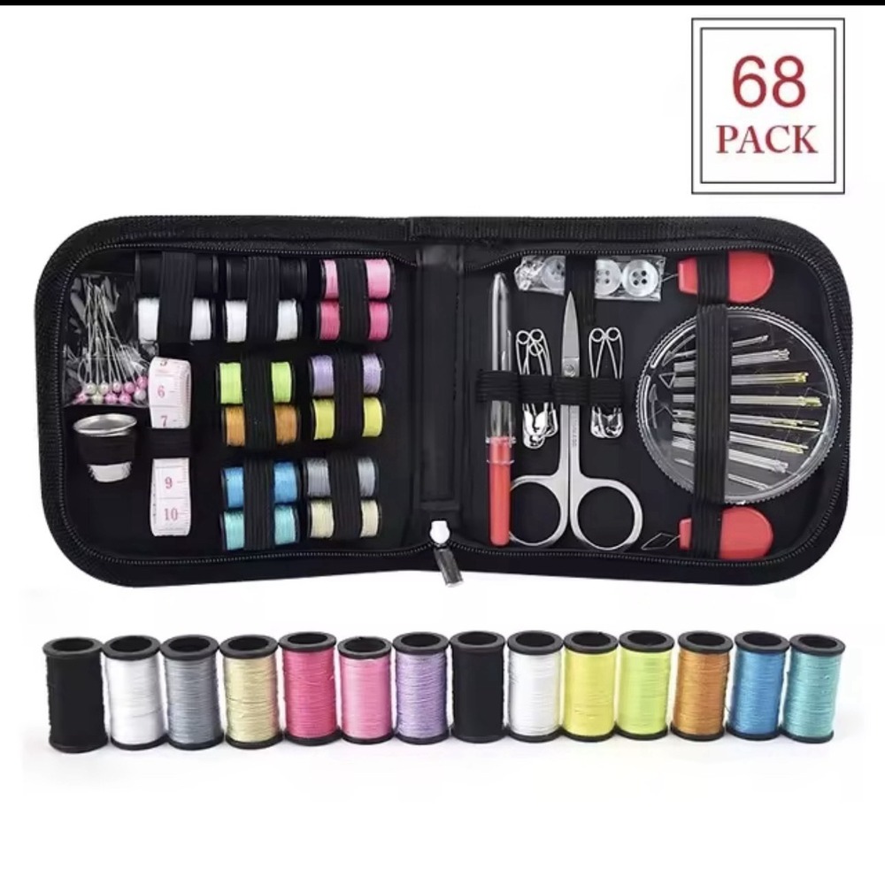 Sewing Kit Compact and Portable for Beginners and Professionals Includes Needles